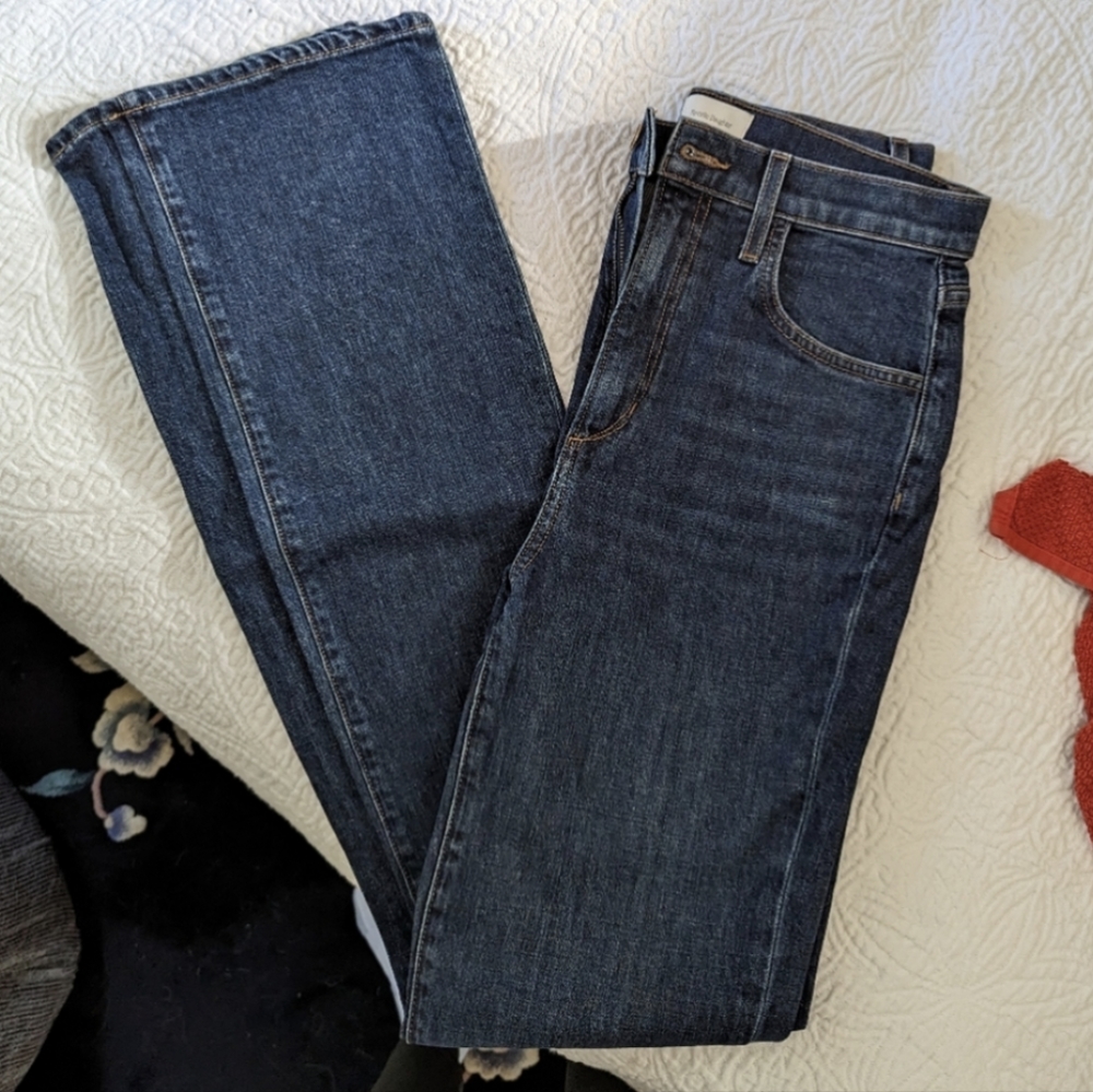 Favorite daughter dark blue Anthropologie Valentina bootcut 28 x 33-34